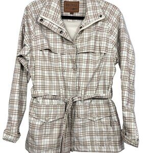 Outback Trading Company Plaid Finish Line Jacket